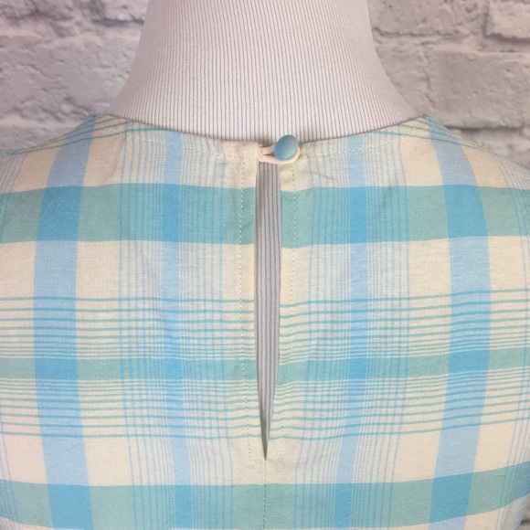 LAST CALL!! NWOT Babaton Plaid Asymmetrical Detail Shell - Picture 8 of 16